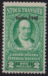 US Revenues #RD272 Mint\NH F - VF